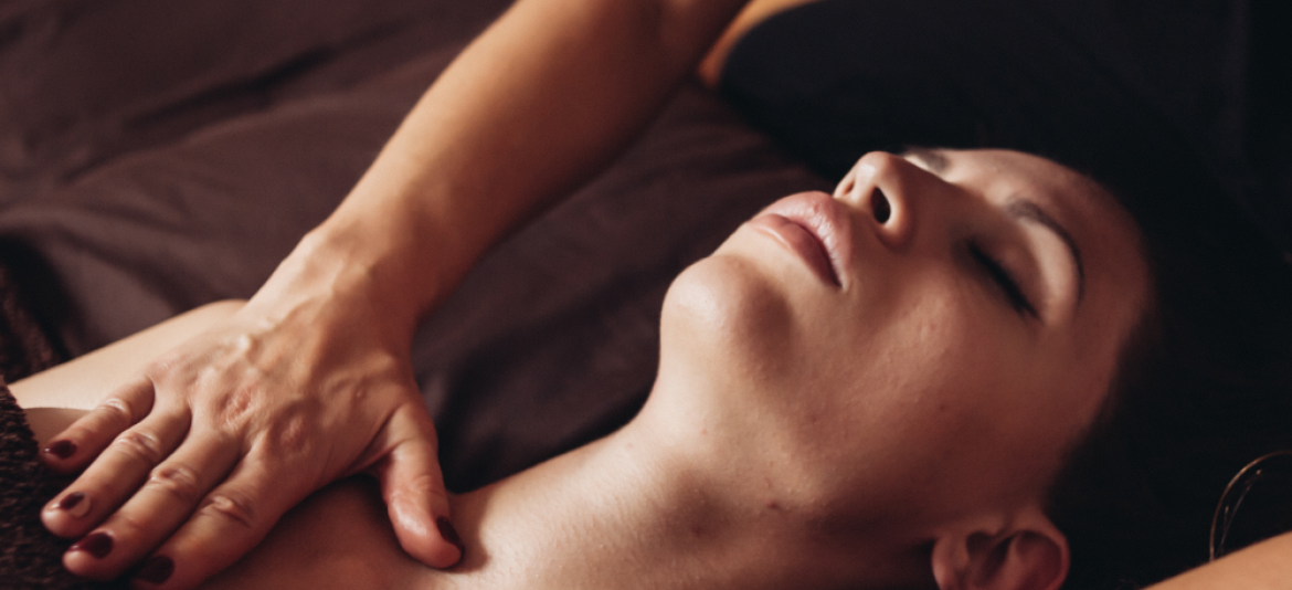 Traditional massage oil aroma relaxing sensual and deep tissue therapy